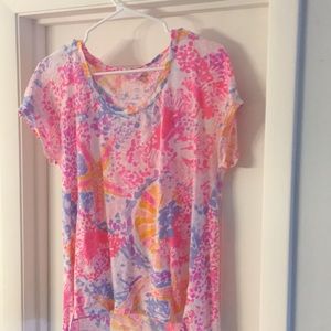 Lilly Pulitzer Inara Linen Beach Shirt